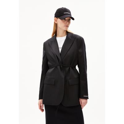 ORIAANA - Frauen Oversized Fit Jacke - schwarz (Größe: M)