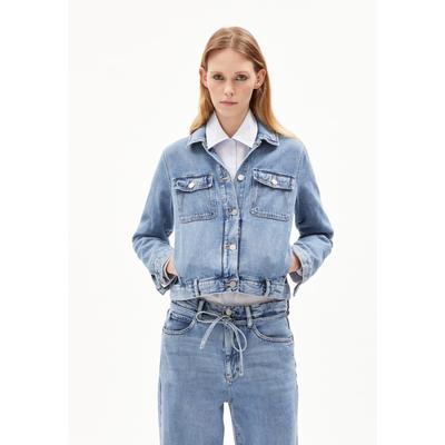 BLUSONAA - Frauen Oversized Fit Jacke - blau (Größe: S) Image
