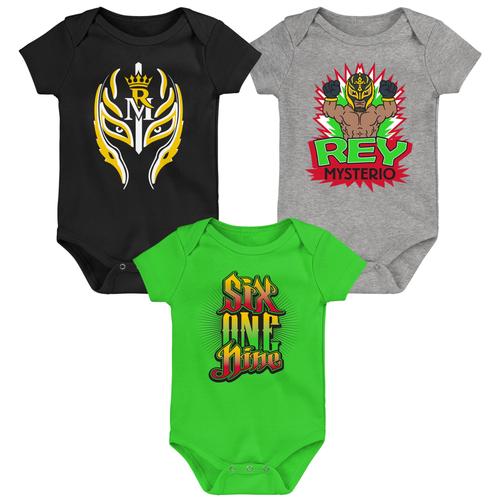 Rey Mysterio WWE 3er-Pack Bodysuits - Baby