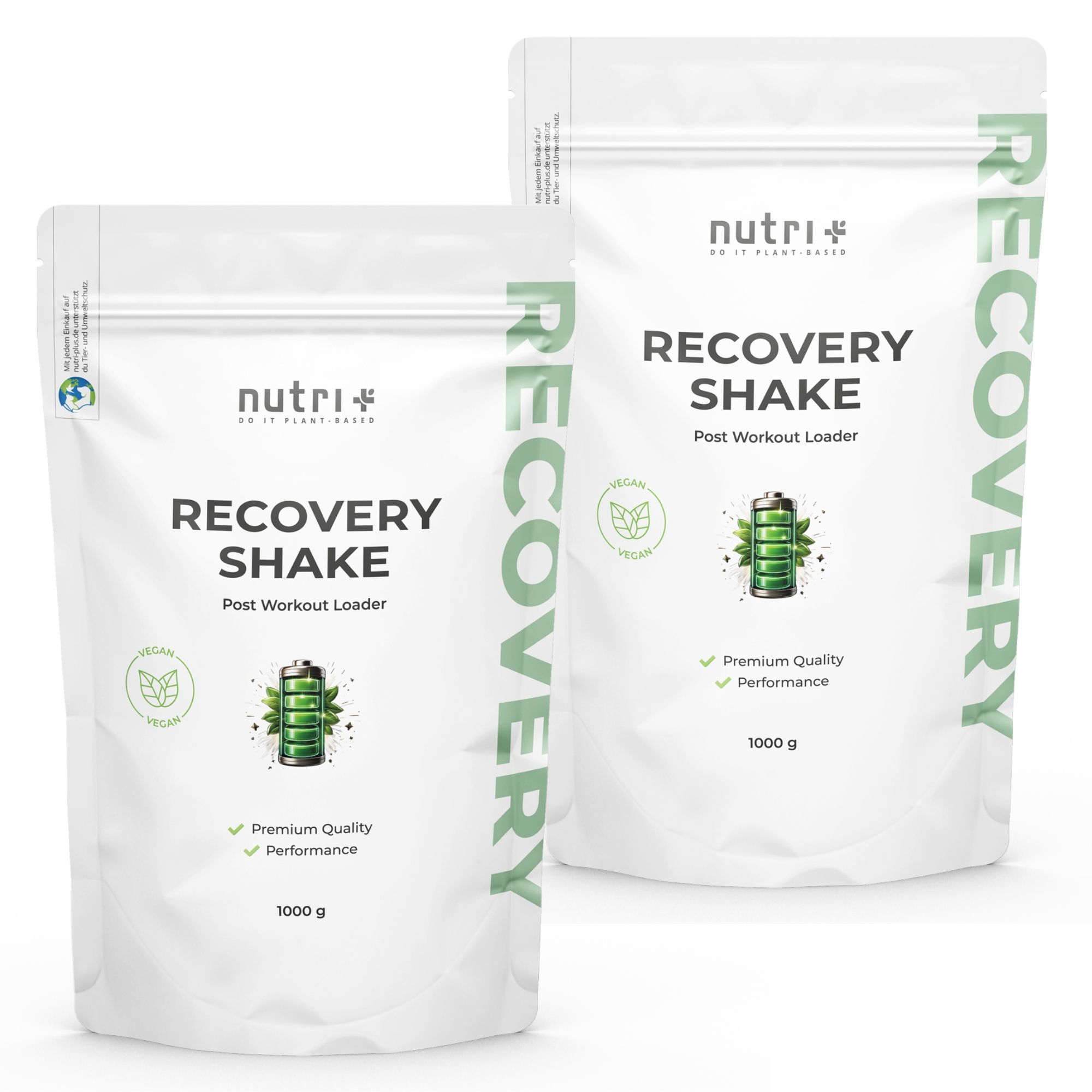 Nutri+ Recovery Loader - Frullato post allenamento per la rigenerazion