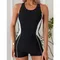 Maillot de bain une pièce fermé, sexy, pour femmes, sport, push-up, vêtements de plage, piscine,