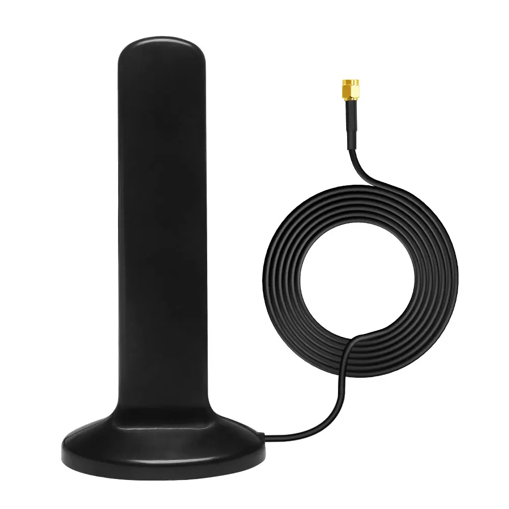 Router 4G 5G Impermeabile con Antenna Omnidirezionale Magnetica LTE e Cavo Coassiale RG174 da 3M con Connettore SMA Maschio