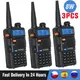 3/4 pz Baofeng UV 5R Walkie Talkie 5W/8W portatile Ham CB Radio Dual Band VHF UHF ricetrasmettitore FM Radio bidirezionale UV82 UV9R Plus