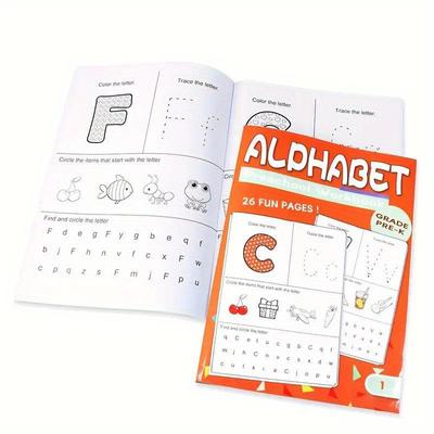 TEMU 1pc Nurturing Intelligence: Engaging Children With Alphabet Books For Cognitive Development