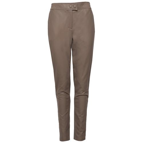 Maze Lederhose Damen taupe, XS