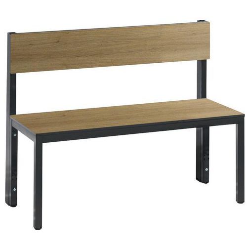 Banc Basic Plus Avec Dossier Chêne L 1000 - CP