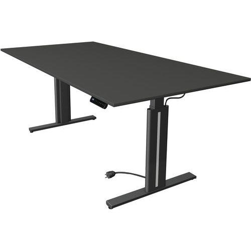 Bureau Assis/debout Move3 L200xp80xh72-120cm Anthr. - Kerkmann