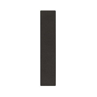 Blindabdeckung 1/2M Halbmodul Farbe Schwarz VIMAR 30040.G Image