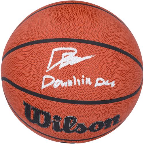 Signierter Wilson Authentic Series-Basketball für drinnen und draußen von Desmond Bane, Memphis Grizzlies, mit „Downtown Des“-Aufschrift