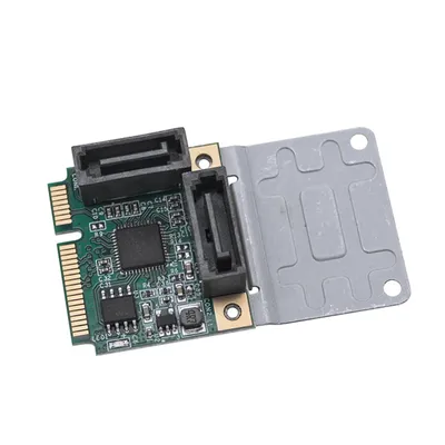 Mini PCI-E To SATA3.0 Adapter M.2 PCI-E 2.0 Converter 5/2.5 Gbps Expansion Card 2/4 SATA 3.0 SSD