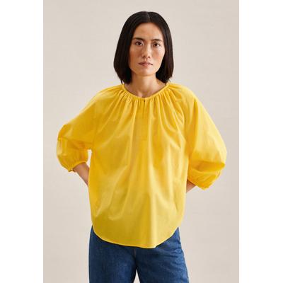 Shirtbluse Damen Gelb