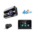 telecamere dashcam videoregistratore doppia lente anteriore e posteriore dash cam per auto interfono remoto e riproduzione remota