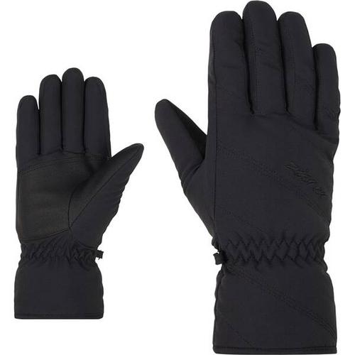 ZIENER Damen Handschuhe KAILANY lady glove, Größe 8,5 in Schwarz