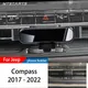 Supporto per telefono da auto per Jeep Compass 2017-2022 GPS navigazione a gravità speciale staffa Mobile accessori per staffa di montaggio rotante