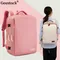 Geestock Cabin Zaino da viaggio Borsa per laptop Easyjet Carry-Ons 45x32x20 Zaino Bagaglio a mano di grande capacità Zaino casual