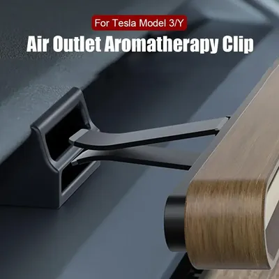 Vikefon für tesla modell y model3 luft auslass aroma therapie clip für tesla model3 elektroauto modely innen auto clip zubehör Image
