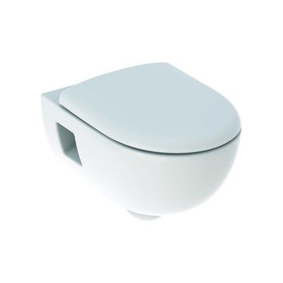 Keramag Renova Set WWC-Tiefspüler Rimfr. mit WC-Sitz Quick Release 500800001 - Geberit Image