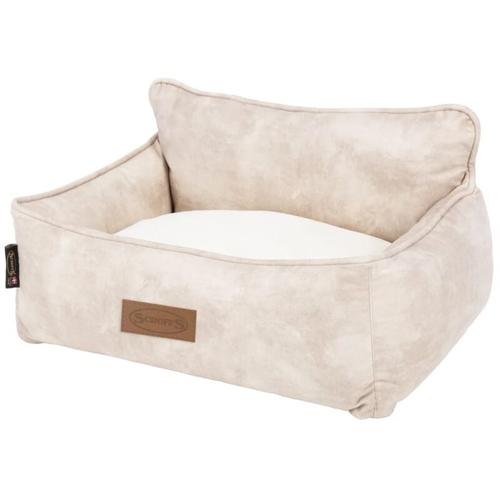 Hundebett Kensington Größe l 90x70 cm Creme Scruffs&tramps