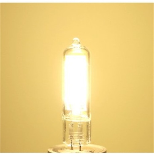 Dimmbare, flimmerfreie G4-COB-Glas-LED-Lampen, 2 W/3 W/5 W AC/DC 12 V, Kristall-Glühbirne für Lampada, Lampara, Kronleuchterbeleuchtung, 6/10 Stück Image