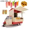 3-Rad-Elektro-Dreirad Tuk Tuk Street Mobile Bierbar Taco Food Truck Ice Cream Juice Hotdog Cart Espresso Coffee Trailer