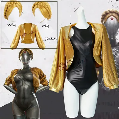 Spiel Atom Herz Twins Cosplay Kostüm Balerina Twins Roboter Puppe Links Rechts Cosplay Overall Image