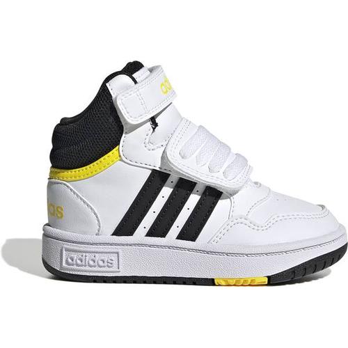 ADIDAS Kinder Halbschuhe HOOPS MID 3.0 AC I, Größe 21 in Weiß