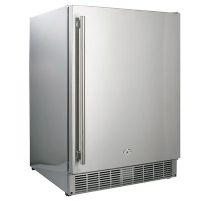Maxx Ice MCR5U-OHC 23 5/8" Undercounter Refrigerator w/ 1 Section & 1 Door, 120v, Stainless Steel