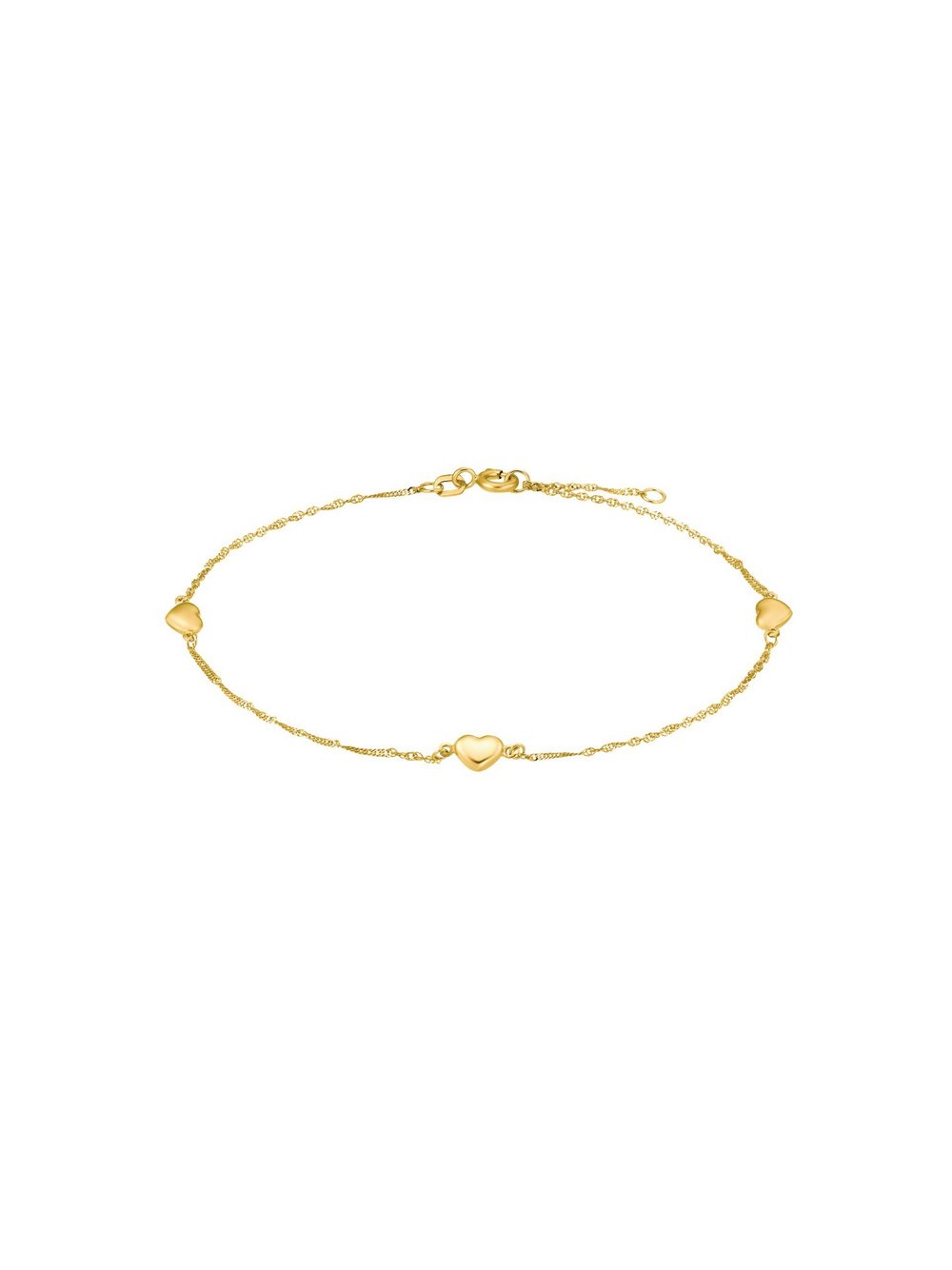 amor Fußkette Damen gold, 25 Image