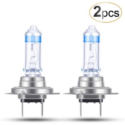 2X H7 Xenonlampen 12V 70W Superhell, Autoscheinwerfer Auto Motorradlampen Neue Version Abblendlicht