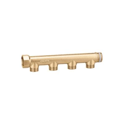 Einfacher Verteiler, modular 1' 4 Abgänge, Achsabstand 60 Caleffi 592646 1' - 4 Image