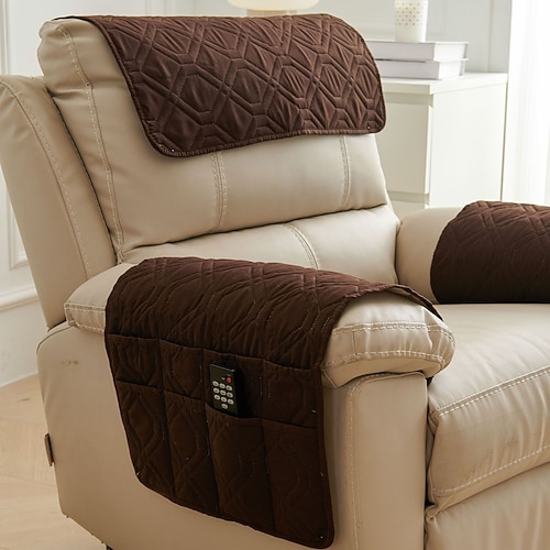 Armlehnenbezug - dehnbarer und langlebiger Schonbezug, perfekt zum Schutz und Auffrischen der Armlehnen von Sofa, Couch oder Stuhl. Bietet Komfort und verlängert die Lebensdauer der Möbel.