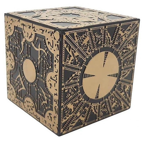 Abnehmbare Hellraiser Puzzle Box Hellraiser Puzzle Box funktional Deformationsabnehmbare Schloss Puzzle Box mit Basis Valentinstagsgeschenk Image