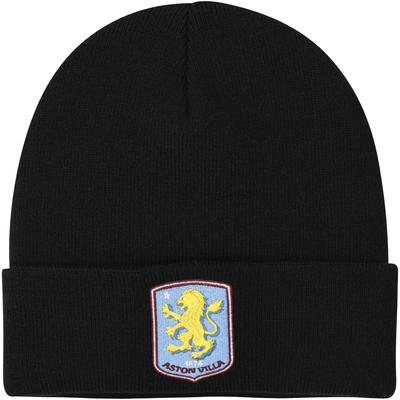 Aston Villa Core Cuff Beanie-Mütze – Schwarz – Erwachsene Image