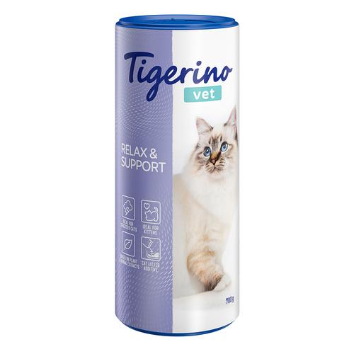 2x 700g Tigerino Vet Katzenstreu-Zusatz - Relax & Support