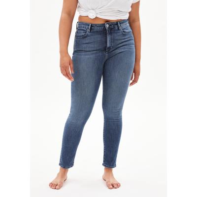 TILLAA - Frauen Skinny Fit Jeans - blau (Größe: 34/30) Image