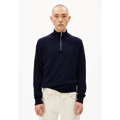 FAABES | Pullover aus Bio-Baumwolle - blau (M) Image
