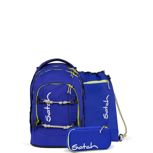 satch Schulranzen, Rucksack Kinder blau, ONE SIZE