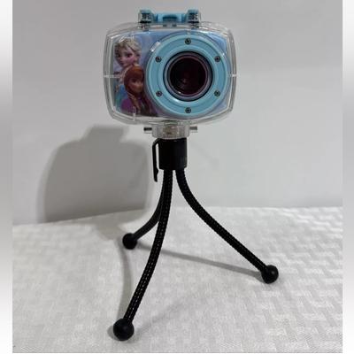 Disney Cameras, Photo & Video | Disney Frozen Movie Action Camcorder/Gopro Camera W/ Case And Tripod. Tested | Color: Red | Size: Os