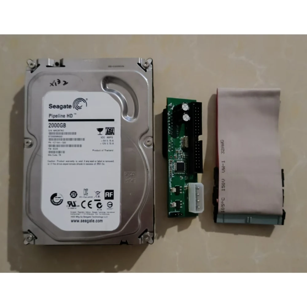 Original Xbox 2 TB SATA Festplatten-Upgrade-Kit Retro Game Modifizierte Teile Image