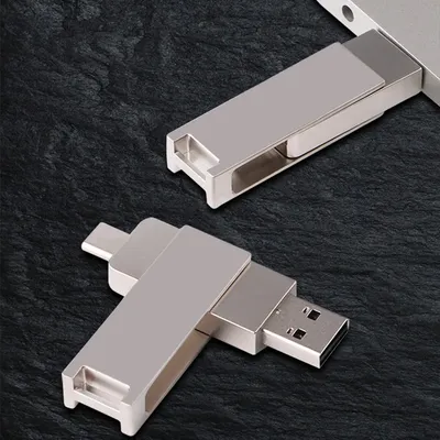 Typ-C USB-Flash-Laufwerk 128 GB Metall-Stick 8 GB Hochgeschwindigkeits-USB-Stick 32 GB 64 GB Pen-Laufwerk 16 GB USB-Flash Image