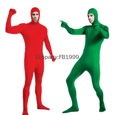 Männer Frauen Ganzkörper Zentai Anzug Halloween Kostüm für Erwachsene zweite Haut enge Anzug Image