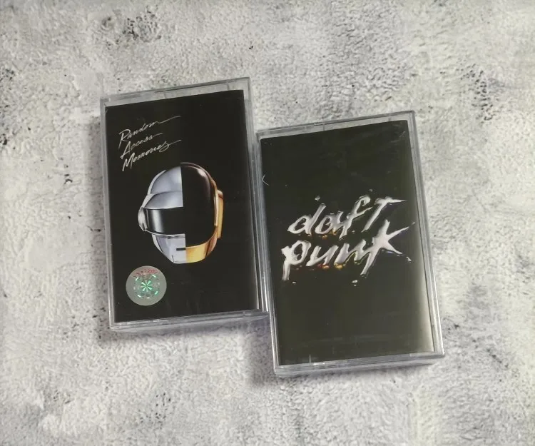 DJ Daft Punk Musik Tape Random Access Memories Album Discovery Kassetten Cosplay Recorder Auto Walkman Soundtrack Box Collection