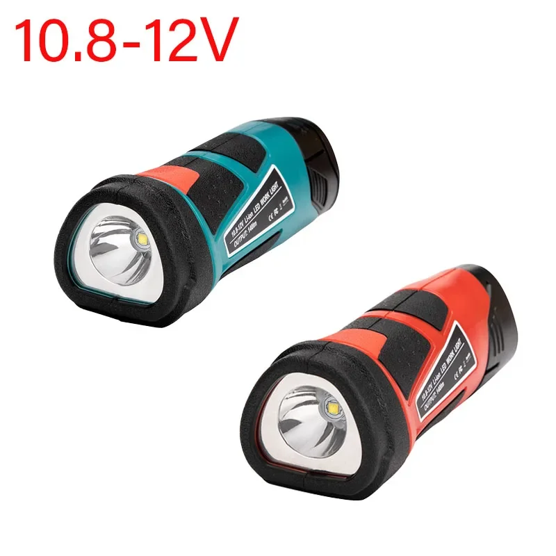 Geeignet für BOSCH Milwaukee Makita 3 W 10,8 V-12 V LED-Lampe, wiederaufladbare Lithium-Ionen-Taschenlampe (keine Batterie, kein Ladegerät), ARBEITSLICHT Image