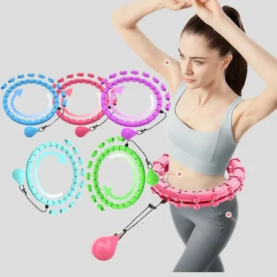 Hula Circle sport Exercise Hoop Weight Loss and Slimming Exercise Fat Burning Fitness Equipment