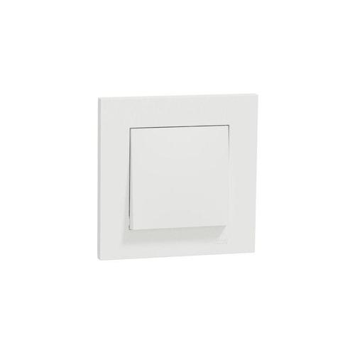 Schneider Electric - Lot de 5 interrupteurs va-et-vient complet, Miluz, blanc