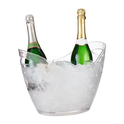 relaxdays Getränkekühler transparent 6 Liter transparent