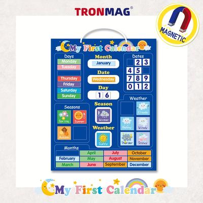 TEMU Tronmag Calendar: Learning Hanging Calendar - , , , - 40x32cm - Christmas