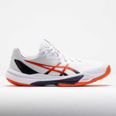 ASICS Sky Elite FF MT Men's Indoor, Squash, Racquetball Shoes White/ Nova Orange