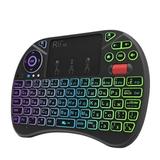 Mini keyboard TechTide X8 2.4GHz Wireless keyboard with Touchpad Backlit for PC/Android TV box/For ipad (Russian)