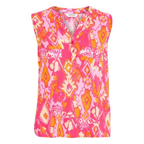 Shirttop B.YOUNG ""Shirttop BYJacqueline"" Gr. 44, pink (pink ethnic mix) Damen Tops